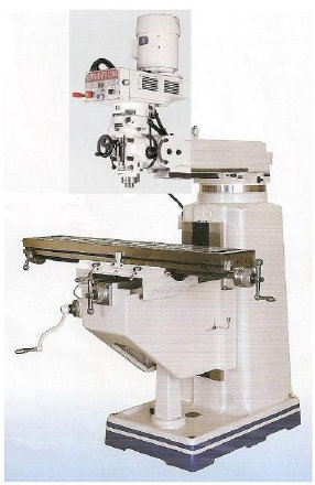 BIRMINGHAM  BPV-1054F-C  VARIABLE  SPEED  MILLING  MACHINE, New