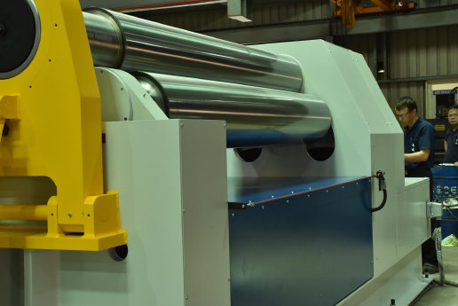 Birmingham  RH-0616  Hydraulic  Double  Pinch  Plate  Roll - Picture