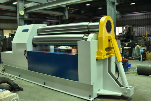 Birmingham  RH-0616  Hydraulic  Double  Pinch  Plate  Roll - Picture