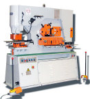 US  INDUSTRIAL  90  TON  HYDRAULIC  IRONWORKER - Model  USHI-90-DO Illustrated