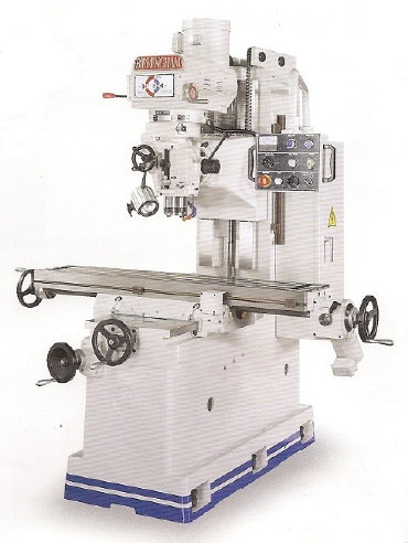 BIRMINGHAM  BPV-B2V40 5 HP BED  TYPE  VARIABLE SPEED MILLING MACHINE