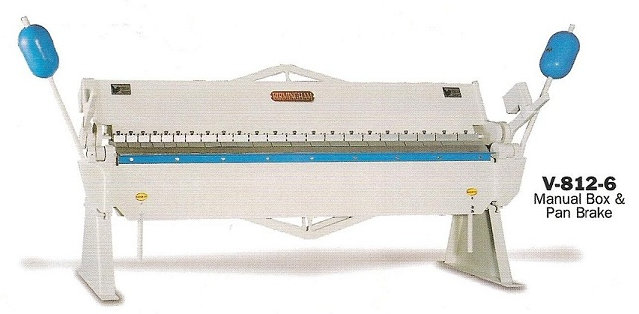 Birmingham  V-812-6  Manual  Box  and  Pan  Brake